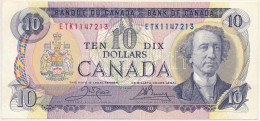 Kanada 1971. 10$ T:F Apró Folt Canada 1971. 10 Dollars C:F Small Spot Krause P#88 - Sin Clasificación