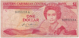Kelet-Karibi Államok / Antigua & Barbuda DN (1985-1988) 1$ T:VG East Caribbean States / Antigua & Barbuda ND (1985-1988) - Ohne Zuordnung