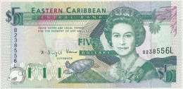 Kelet-Karibi Államok / Saint Lucia DN (1993) 5$ T:UNC East Caribbean States / Saint Lucia ND (1993) 5 Dollars C:UNC Krau - Sin Clasificación
