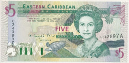 Kelet-Karibi Államok / Antigua & Barbuda DN (1994) 5$ T:UNC East Caribbean States / Antigua & Barbuda ND (1994) 5 Dollar - Unclassified