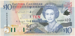 Kelet-Karibi Államok / Dominika DN (2000) 10$ T:UNC East Caribbean States / Dominica ND (2000) 10 Dollars C:UNC Krause P - Non Classés