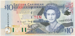 Kelet-Karibi Államok / Saint Kitts & Nevis DN (2000) 10$ T:UNC East Caribbean States / Saint Kitts & Nevis ND (2000) 10  - Non Classés