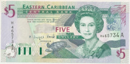 Kelet-Karibi Államok / Antigua & Barbuda DN (2003) 5$ T:UNC East Caribbean States / Antigua & Barbuda ND (2003) 5 Dollar - Zonder Classificatie