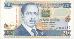 Kenya 1995. 20Sh T:UNC Kenya 1995. 20 Shillings C:UNC  Krause P#32 - Unclassified