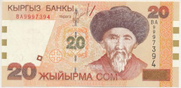 Kirgizisztán 2002. 20S T:UNC Kyrgyzstan 2002. 20 Som C:UNC Krause P#19 - Unclassified