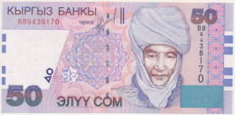 Kirgizisztán 2002. 50S T:UNC Kyrgyzstan 2002. 50 Som C:UNC Krause P#20 - Unclassified