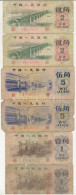 Kína 1962-1972. 1j-5j (6x) T:VG China 1962-1972. 1 Jiao - 5 Jiao (6x) C:VG - Sin Clasificación