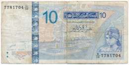 Tunézia 2005. 10D T:F Tunisia 2005. 10 Dinars C:F  Krause P#90 - Ohne Zuordnung