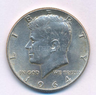 Amerikai Egyesült Államok 1964. 1/2$ Ag "Kennedy" T:AU USA 1964. 1/2 Dollar Ag "Kennedy" C:AU  Krause KM#202 - Ohne Zuordnung