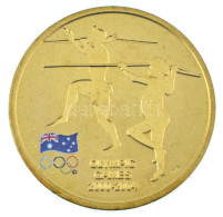 Ausztrália 2004. 5D Al-bronz "Sydney-től Athénig A 2004-es Olimpia" T:BU Australia 2004. 5 Dollars Al-Bronze "Sydney To  - Ohne Zuordnung