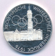 Ausztria 1976. 100Sch Ag "Téli Olimpia Innsbruck" T:AU (PP) Austria 1976. 100 Schilling "Winter Olympics Innsbruck / Bui - Unclassified