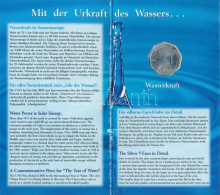Ausztria 2003. 5E Ag "Vízenergia" Karton Díszlapon T:UNC Austria 2003. 5 Euro Ag "Waterpower" On Cardboard Display Sheet - Ohne Zuordnung