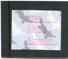 AUSTRALIA - 1986  36c  FRAMA  PLATYPUS  POSTCODE  5790 (DARWIN)  MINT NH - Vignette [ATM]