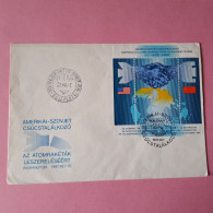 Sommet US - Soviet - Désarmement Nucléaire - Budapest 7-12-1987 - FDC