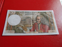 France: 10 Francs Voltaire 1970 Spl 16220 - 10 F 1963-1973 ''Voltaire''