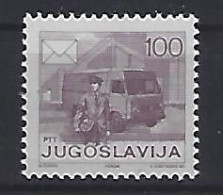 Jugoslavia 1986  Postdienst (**) MNH  Mi.2181 - Ungebraucht