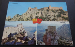 Les Châteaux Forts Du XIe S. De Puy Laurens-Lapradellen De Queribus Et De Peyrepertuse - Editions DINO - Limoux