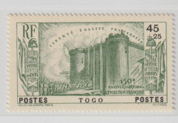 TOGO 150ème AN DE LA REVOLUTION  N°  177 NEUF** LUXE - Nuovi