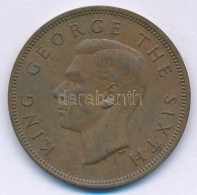Új-Zéland 1952. 1p Bronz "VI. György" T:XF New Zealand 1952. 1 Penny Bronze "George VI" C:XF Krause KM#21 - Sin Clasificación