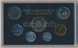 Mozambik 1980. 50c-25M (6xklf) Forgalmi Sor Műanyag Tokban T:UNC Patina Mozambique 1980. 50 Centavos - 25 Meticais (6xdi - Sin Clasificación