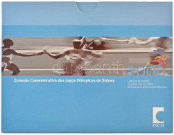 Portugália 2000. 1E-200E (7xklf) + 200E "Sydney Olimpia" Forgalmi Sor, Karton Dísztokban T:BU Portugal 2000. 1 Escudo -  - Non Classés
