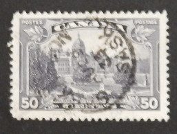 CANADA YT 188 OBLITÉRÉ "LE PARLEMENT A VICTORIA" ANNÉE 1935 - Used Stamps
