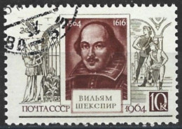 Russia 1964. Scott #2891 (U) William Shakespeare, 400th Birth Anniv.  *Complete Issue* - Usati