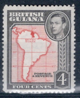 British Guiana 1938 King George VI Definitive Issues In Mounted Mint - Guayana Británica (...-1966)