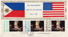 Philipijnen 1967, 25th Anniversary Battle Of Bataan 1942-1967 - Filippijnen