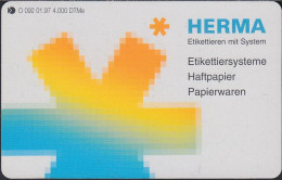 GERMANY O092/97 HERMA - Etikettiersysteme - O-Serie : Serie Clienti Esclusi Dal Servizio Delle Collezioni