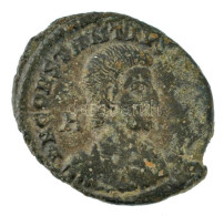 Római Birodalom / Siscia / II. Constantius 350. AE Follis (4,75g) T:VF Roman Empire / Siscia / Constantius II 350. AE Fo - Non Classificati