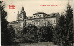 T2 1910 Arad, Csanádi Palota A Salacz Parkkal. Kerpel Izsó Kiadása, Ruhm Ödön Felvétele / Palace In The Park - Ohne Zuordnung