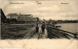 T3 1908 Arad, Törvényszéki Palota, Maros Part / Court Palace, Mures Riverside (szakadás / Tear) - Non Classés