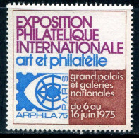 Vignette Exposition Philatélique Internationale De Paris "ARPHILA75" - Philatelic Exhibitions