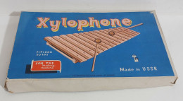 64145 Xylophone Vintage In Legno 15 Note - Made In USSR - Musical Instruments