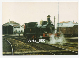 Portugal * Nine Train Station With Train * 1987 * Gare Ferroviaire - Stazioni Senza Treni