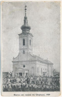 * T3/T4 Gyegyesény, Ghighiseni (Bihar, Bihor); Biserica Ort. Romana, 1929 / Ortodox Román Templom / Romanian Orthodox Ch - Sin Clasificación