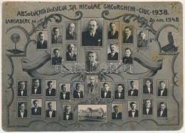* T4 1938 Gyergyószentmiklós, Gheorgheni; Absolventi Liceului Sft. Nicolae Gheorgheni-Ciuc 1938 / Gimnázium Végzőseinek  - Unclassified