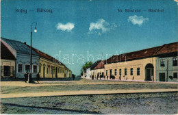 ** T1 Hátszeg, Hateg; Strada Banatului / Bánáti Utca, Cz. Hirsch üzlete / Street, Shop - Unclassified