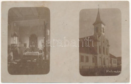 T3 1907 Holcmány, Holzmengen, Hosman; Templom, Belső / Church, Interior. Photo (EB) - Non Classés