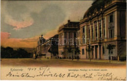 T2 1904 Kolozsvár, Cluj; Igazságügyi, Pénzügyi és Erdészeti Paloták / Palaces Of Justice, Finance And Forestry - Non Classés