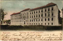 T2/T3 1902 Kolozsvár, Cluj; Állami Felsőbb Leány Iskola. Rigó Árpád Kiadása / School (gyűrődés / Crease) - Non Classés
