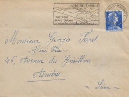 France 1958 , Slogan Postmark BOURG ST. MAURICE Montagne Grand Tourisme , Tourism , Mountain - Sonstige & Ohne Zuordnung