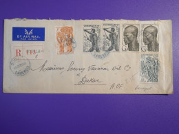 DL2  CAMEROUN  BELLE  LETTRE   1951   DOUALA  A  DAKAR   ++ ++ AFF. INTERESSANT+ - Storia Postale