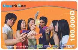 VIETNAM A-118 Prepaid VinaPhone - People, Youth - Used - Vietnam