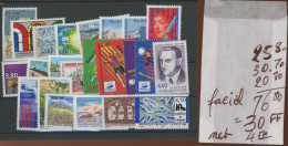 Entre 2988 Et 3021 AVEC Charnière. Facial 76,80 FF = ± 11,50 - Unused Stamps