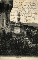 T2/T3 1907 Segesvár, Schässburg, Sighisoara; Látkép. H. Zeidner Kiadása / General View (EK) - Unclassified