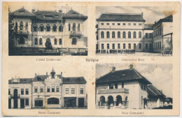 T3 1939 Szelistye, Salistea Sibiului, Saliste; Liceul Comercial, Gimnaziul Mixt, Hotel Comunal, Baia Comunala / Gimnáziu - Non Classés