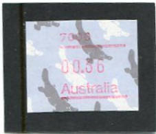 AUSTRALIA - 1986  36c  FRAMA  PLATYPUS  POSTCODE  7000 (HOBART)  MINT NH - Automatenmarken [ATM]