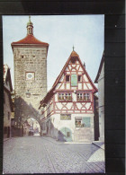 DR: Ansichtskarte Von Rothenburg O. Tauber, Siebersturm/Torhäuschen (um 1320)- Nicht Gelaufen - Rothenburg O. D. Tauber